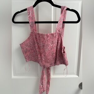 House of Harlow Tie Back Top